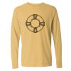 6014 Garment Dyed Heavyweight Ringspun Long Sleeve T-Shirt Thumbnail