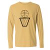 6014 Garment Dyed Heavyweight Ringspun Long Sleeve T-Shirt Thumbnail