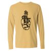 6014 Garment Dyed Heavyweight Ringspun Long Sleeve T-Shirt Thumbnail