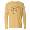 6014 Garment Dyed Heavyweight Ringspun Long Sleeve T-Shirt Thumbnail