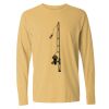 6014 Garment Dyed Heavyweight Ringspun Long Sleeve T-Shirt Thumbnail
