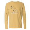 6014 Garment Dyed Heavyweight Ringspun Long Sleeve T-Shirt Thumbnail
