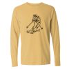 6014 Garment Dyed Heavyweight Ringspun Long Sleeve T-Shirt Thumbnail