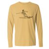 6014 Garment Dyed Heavyweight Ringspun Long Sleeve T-Shirt Thumbnail