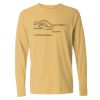 6014 Garment Dyed Heavyweight Ringspun Long Sleeve T-Shirt Thumbnail