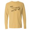 6014 Garment Dyed Heavyweight Ringspun Long Sleeve T-Shirt Thumbnail