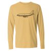 6014 Garment Dyed Heavyweight Ringspun Long Sleeve T-Shirt Thumbnail