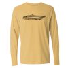 6014 Garment Dyed Heavyweight Ringspun Long Sleeve T-Shirt Thumbnail