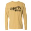 6014 Garment Dyed Heavyweight Ringspun Long Sleeve T-Shirt Thumbnail