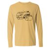 6014 Garment Dyed Heavyweight Ringspun Long Sleeve T-Shirt Thumbnail