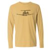 6014 Garment Dyed Heavyweight Ringspun Long Sleeve T-Shirt Thumbnail