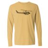6014 Garment Dyed Heavyweight Ringspun Long Sleeve T-Shirt Thumbnail