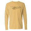 6014 Garment Dyed Heavyweight Ringspun Long Sleeve T-Shirt Thumbnail