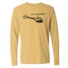 6014 Garment Dyed Heavyweight Ringspun Long Sleeve T-Shirt Thumbnail