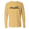 6014 Garment Dyed Heavyweight Ringspun Long Sleeve T-Shirt Thumbnail