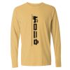 6014 Garment Dyed Heavyweight Ringspun Long Sleeve T-Shirt Thumbnail