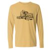 6014 Garment Dyed Heavyweight Ringspun Long Sleeve T-Shirt Thumbnail