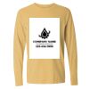 6014 Garment Dyed Heavyweight Ringspun Long Sleeve T-Shirt Thumbnail