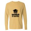 6014 Garment Dyed Heavyweight Ringspun Long Sleeve T-Shirt Thumbnail