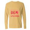 6014 Garment Dyed Heavyweight Ringspun Long Sleeve T-Shirt Thumbnail