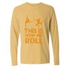 6014 Garment Dyed Heavyweight Ringspun Long Sleeve T-Shirt Thumbnail