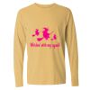 6014 Garment Dyed Heavyweight Ringspun Long Sleeve T-Shirt Thumbnail