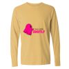 6014 Garment Dyed Heavyweight Ringspun Long Sleeve T-Shirt Thumbnail