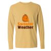 6014 Garment Dyed Heavyweight Ringspun Long Sleeve T-Shirt Thumbnail