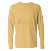 6014 Garment Dyed Heavyweight Ringspun Long Sleeve T-Shirt Thumbnail