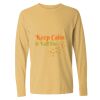 6014 Garment Dyed Heavyweight Ringspun Long Sleeve T-Shirt Thumbnail