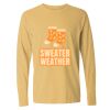 6014 Garment Dyed Heavyweight Ringspun Long Sleeve T-Shirt Thumbnail