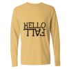 6014 Garment Dyed Heavyweight Ringspun Long Sleeve T-Shirt Thumbnail