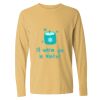 6014 Garment Dyed Heavyweight Ringspun Long Sleeve T-Shirt Thumbnail