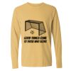 6014 Garment Dyed Heavyweight Ringspun Long Sleeve T-Shirt Thumbnail