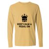6014 Garment Dyed Heavyweight Ringspun Long Sleeve T-Shirt Thumbnail