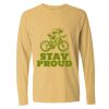 6014 Garment Dyed Heavyweight Ringspun Long Sleeve T-Shirt Thumbnail