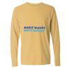 6014 Garment Dyed Heavyweight Ringspun Long Sleeve T-Shirt Thumbnail