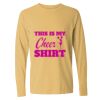 6014 Garment Dyed Heavyweight Ringspun Long Sleeve T-Shirt Thumbnail