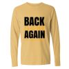 6014 Garment Dyed Heavyweight Ringspun Long Sleeve T-Shirt Thumbnail