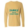 6014 Garment Dyed Heavyweight Ringspun Long Sleeve T-Shirt Thumbnail