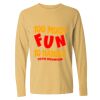 6014 Garment Dyed Heavyweight Ringspun Long Sleeve T-Shirt Thumbnail