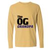 6014 Garment Dyed Heavyweight Ringspun Long Sleeve T-Shirt Thumbnail