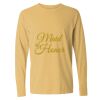 6014 Garment Dyed Heavyweight Ringspun Long Sleeve T-Shirt Thumbnail
