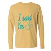 6014 Garment Dyed Heavyweight Ringspun Long Sleeve T-Shirt Thumbnail