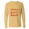 6014 Garment Dyed Heavyweight Ringspun Long Sleeve T-Shirt Thumbnail