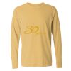 6014 Garment Dyed Heavyweight Ringspun Long Sleeve T-Shirt Thumbnail