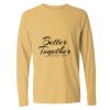 6014 Garment Dyed Heavyweight Ringspun Long Sleeve T-Shirt Thumbnail