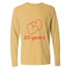 6014 Garment Dyed Heavyweight Ringspun Long Sleeve T-Shirt Thumbnail