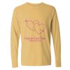 6014 Garment Dyed Heavyweight Ringspun Long Sleeve T-Shirt Thumbnail