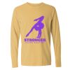 6014 Garment Dyed Heavyweight Ringspun Long Sleeve T-Shirt Thumbnail